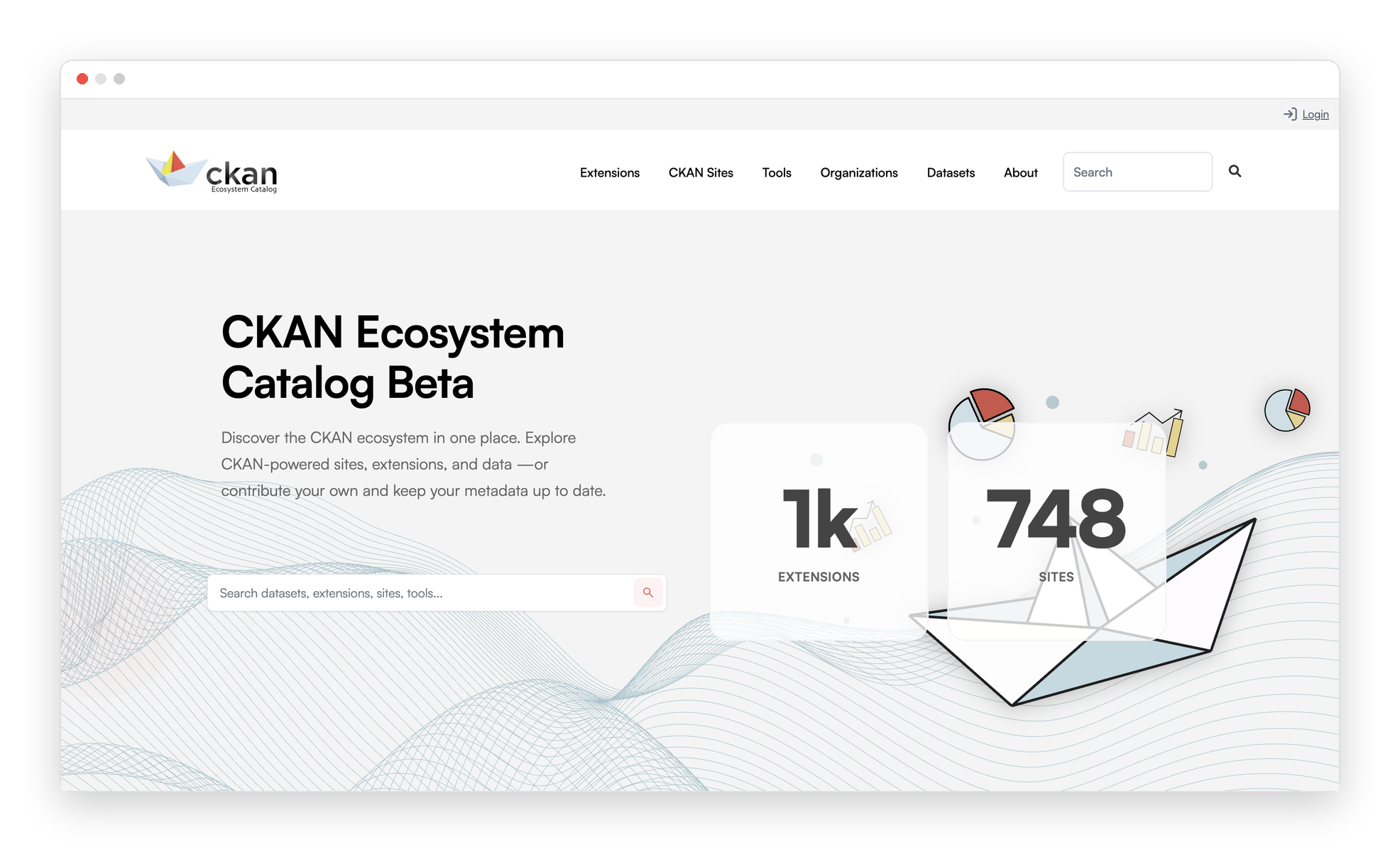CKAN Ecosystem Catalog Beta — ecosystem.ckan.org